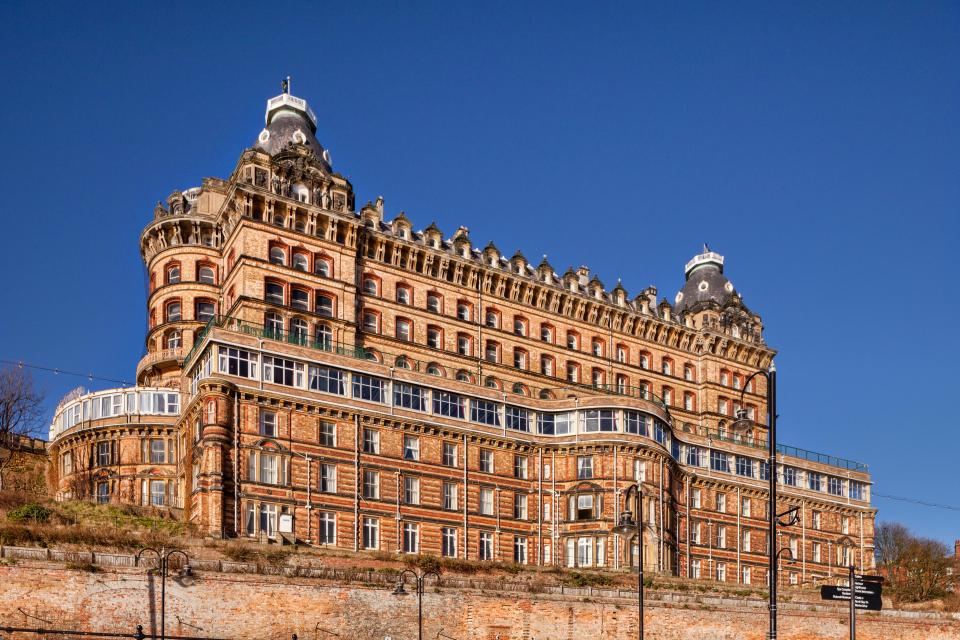 The Scarborough Grand Hotel is 90 miles away from their home in Sunderland