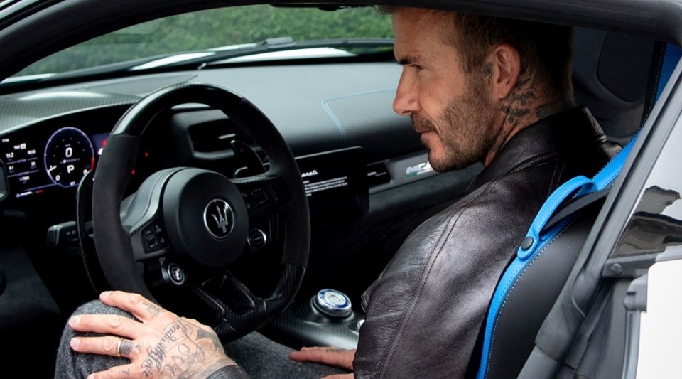 Beckham's collaboration comes after it was revealed he had invested in electric car start-up company Lunaz