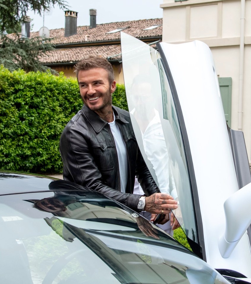 David Beckham has signed a deal with Italian motor company Maserati to promote their latest sports car