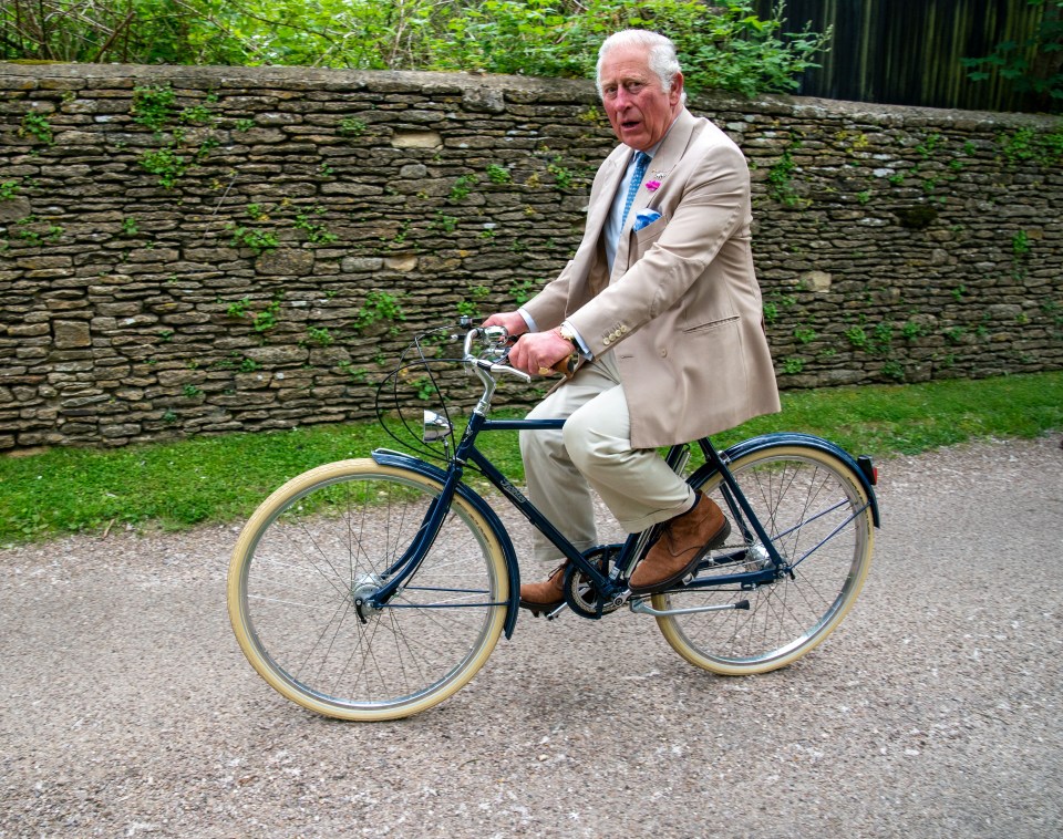 The 72-year-old joked that he hoped he wouldn't bump into onlookers