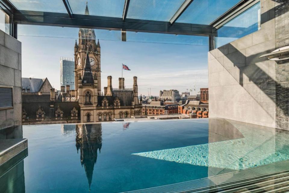 Manchester's King Street Townhouse is one of the few city hotel outdoor pools