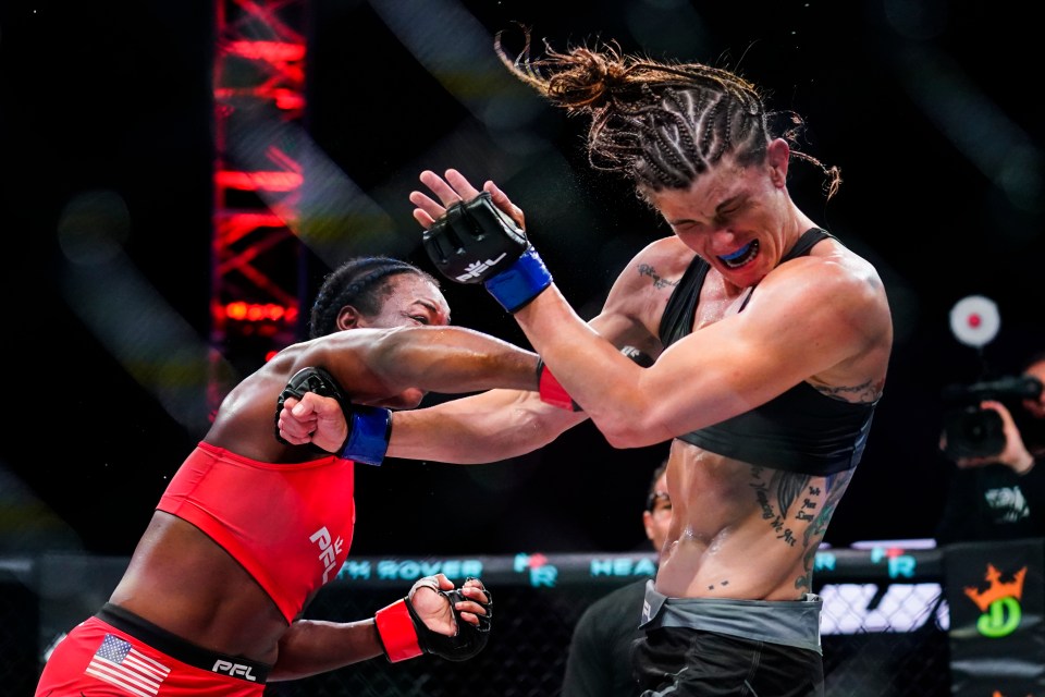 Shields had to give it everything she had to turn the tide in the third round