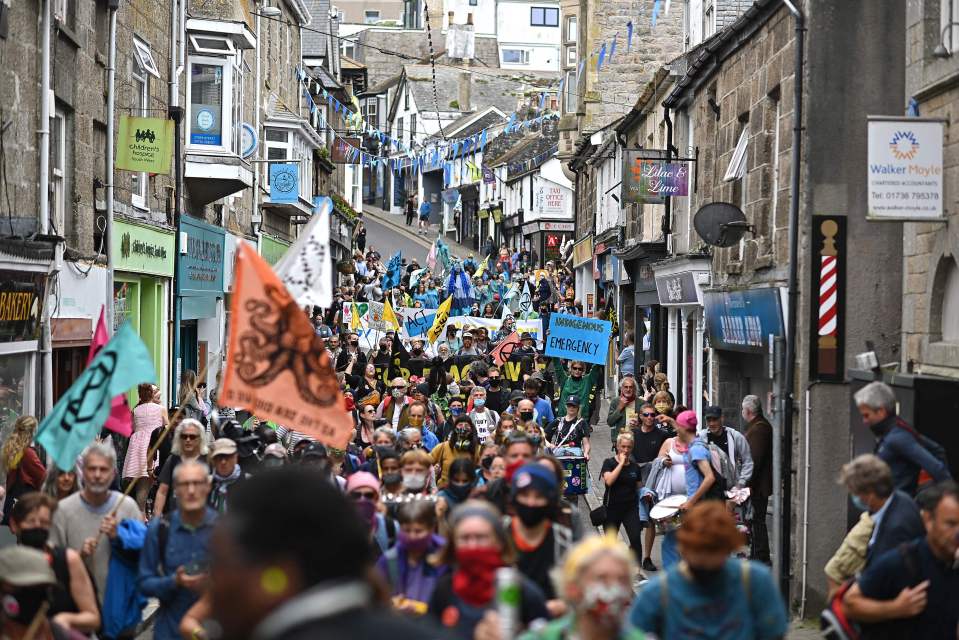 Extinction Rebellion plan a number of demos during the G7 summit