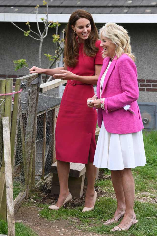 They both fed the rabbits at the school in Cornwall