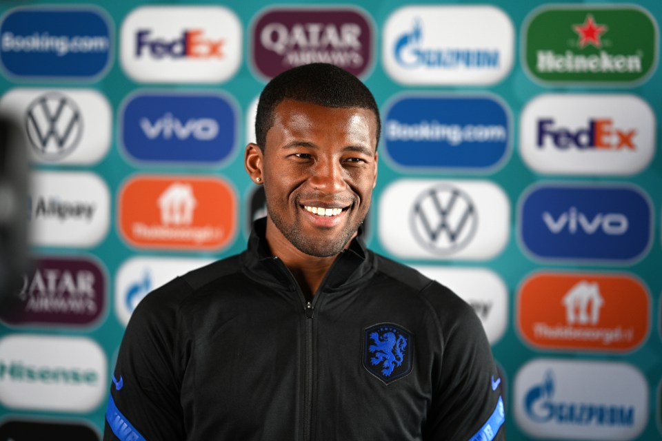 Gini Wijnaldum is getting ready to play at Euro 2020