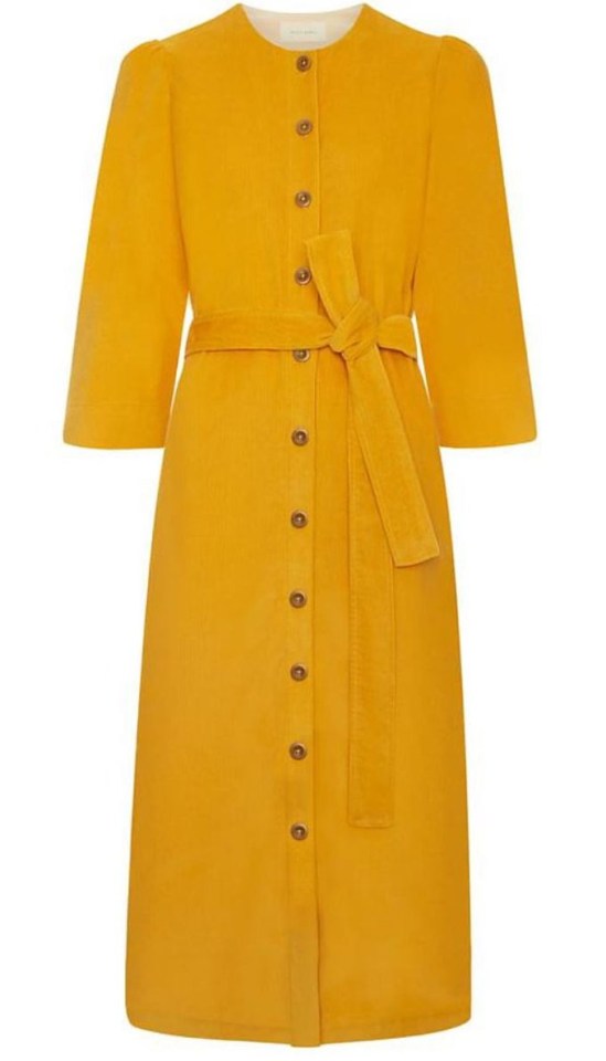 The mustard dress would have set Carrie back £265 had she bought it for herself