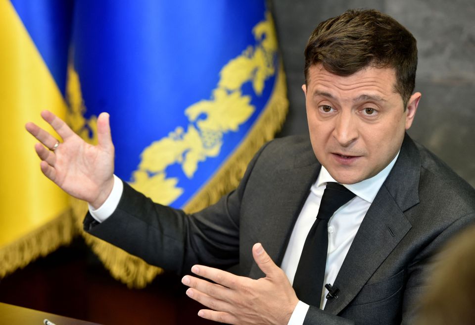 Ukrainian President Volodymyr Zelensky said he wanted a 'yes' or 'no' from Joe Biden