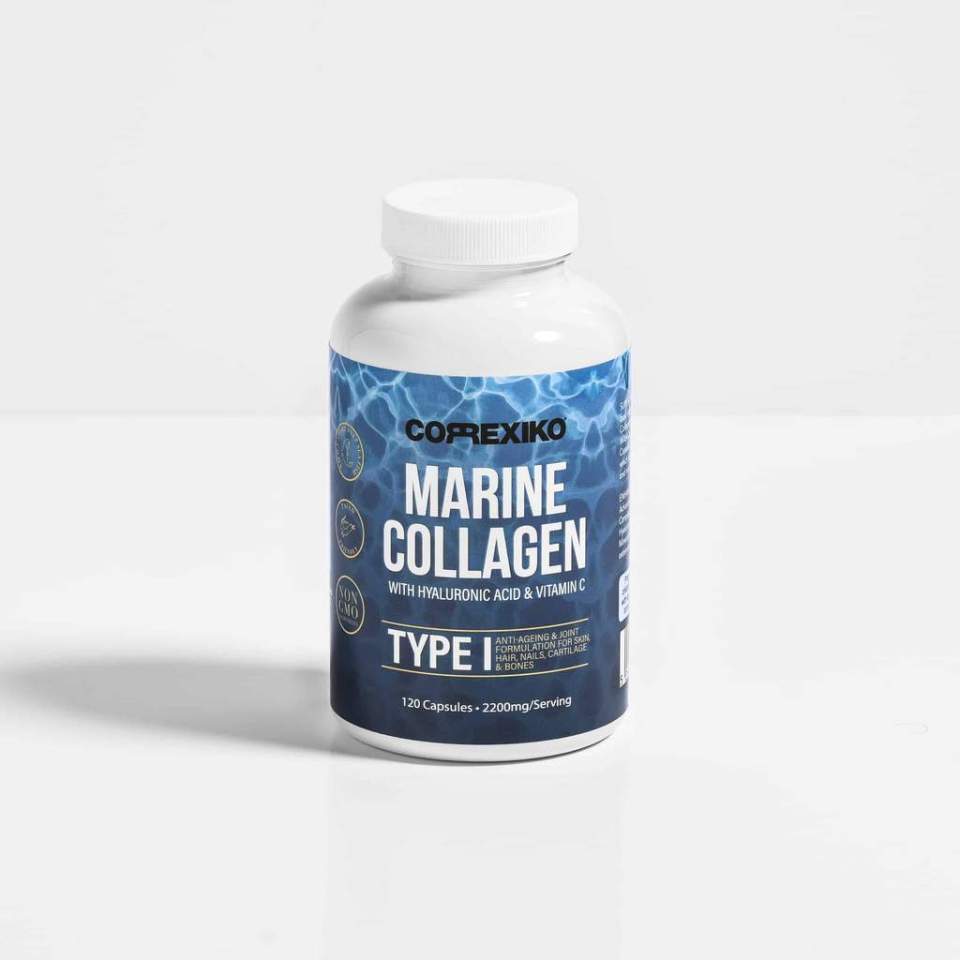 The marine collagen pills help maintain skin elasticity and help hair growth