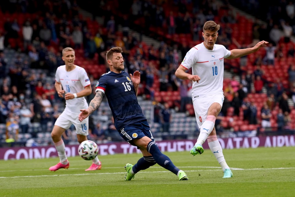 Schick is top of scoring charts at Euro 2020 alongside his idol Cristiano Ronaldo