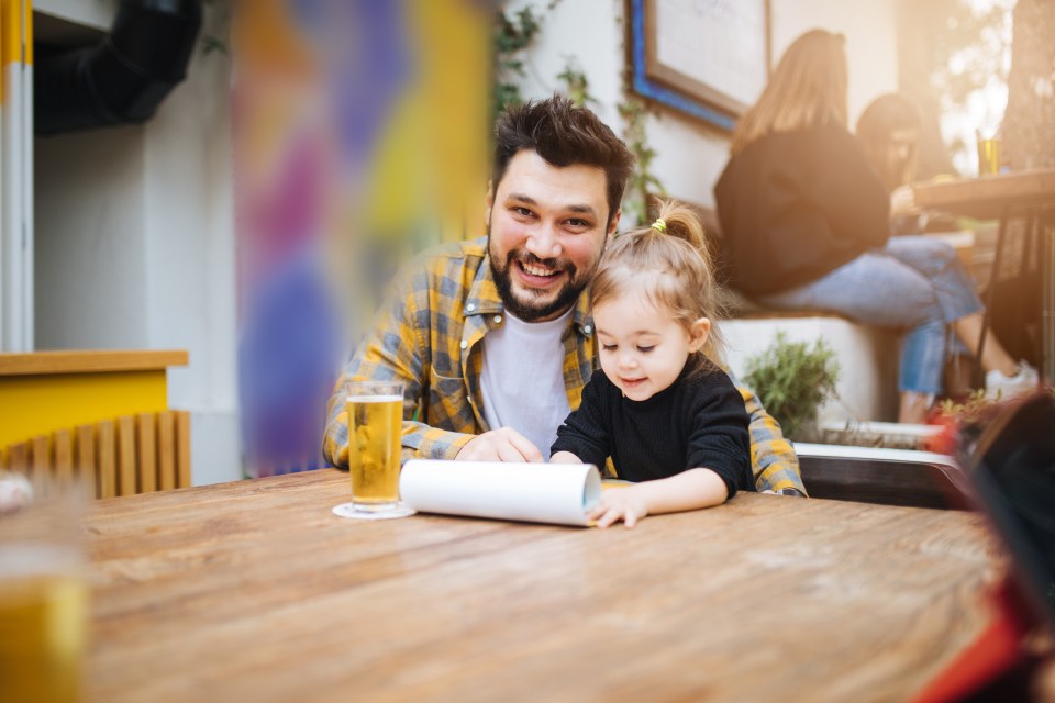 Lots of restaurants are giving away free beer to Dads this Sunday