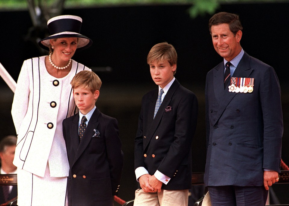 The Duke of Sussex is back in the UK to help brother Prince William unveil a statue of their mum Princess Diana