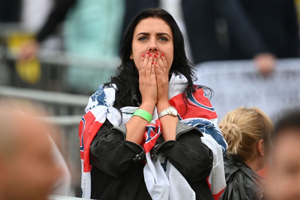 England supporters were left on the edge of their seats in the goal-less game