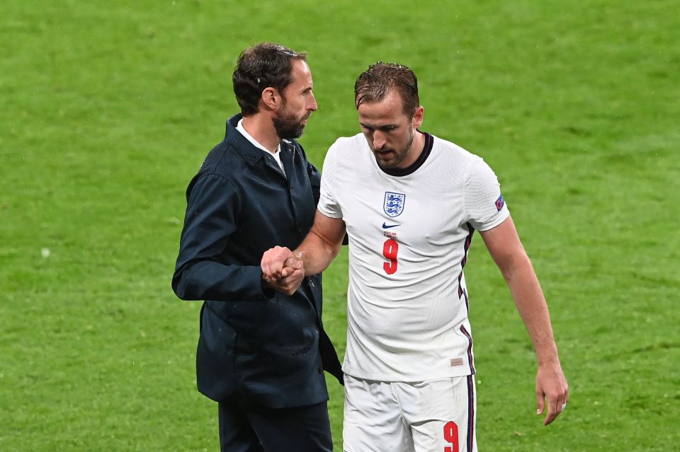 Gareth Southgate replaced Harry Kane with Marcus Rashford