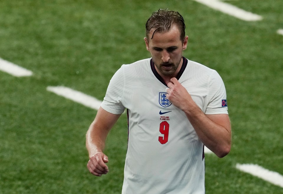 Captain Harry Kane was taken off as Gareth Southgate desperately tried to shake up his misfiring Lions at Wembley