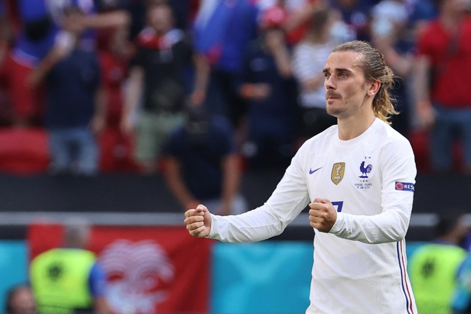 Antoine Griezmann salvaged a point for the tournament favourites