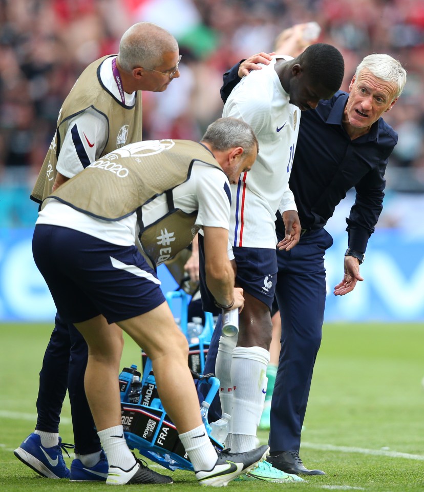 Ousmane Dembele has suffered a thigh strain that requires surgery which could keep him out for four months