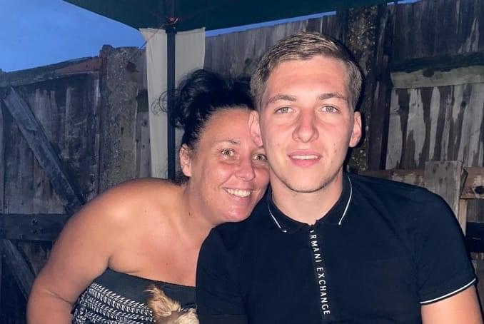 The 23-year-old was a massive England fan said his mum Emma