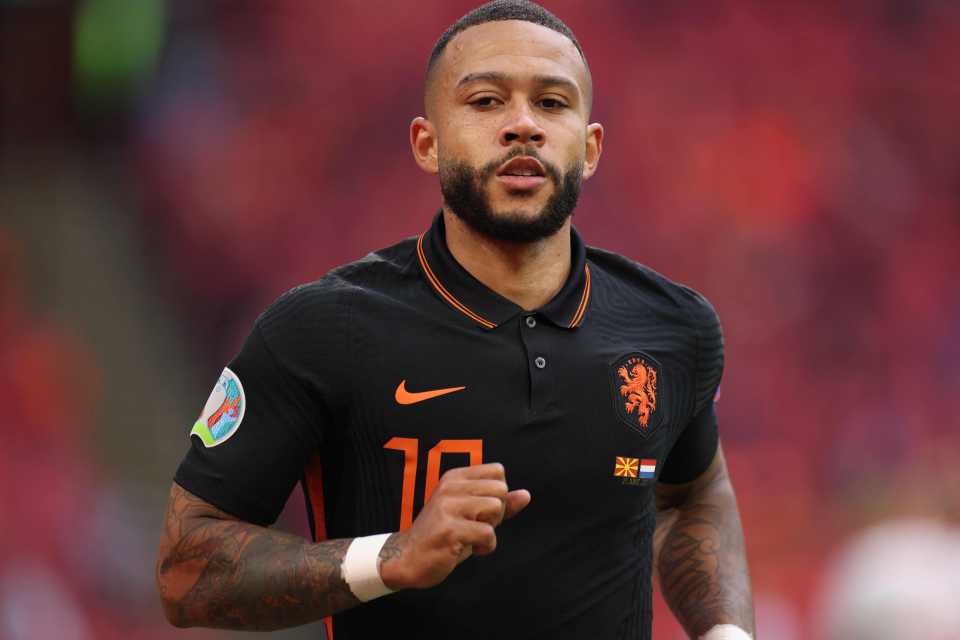 Memphis Depay will be looking to net his third goal in the Euros later