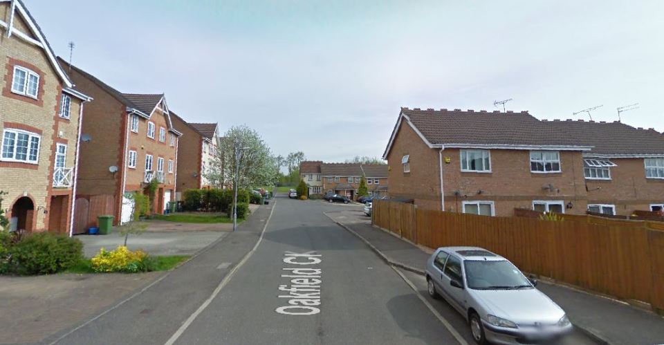 The woman was found with serious stab wounds at a house in Oakfield Close, Potters Bar