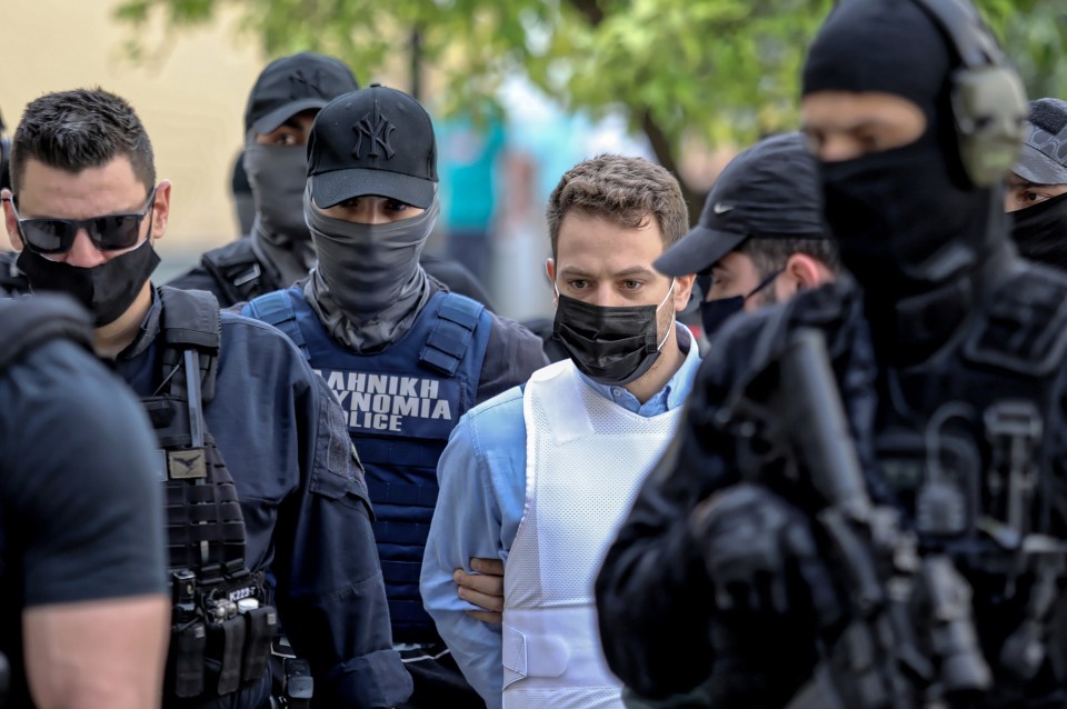 Anagnostopoulos arriving in court