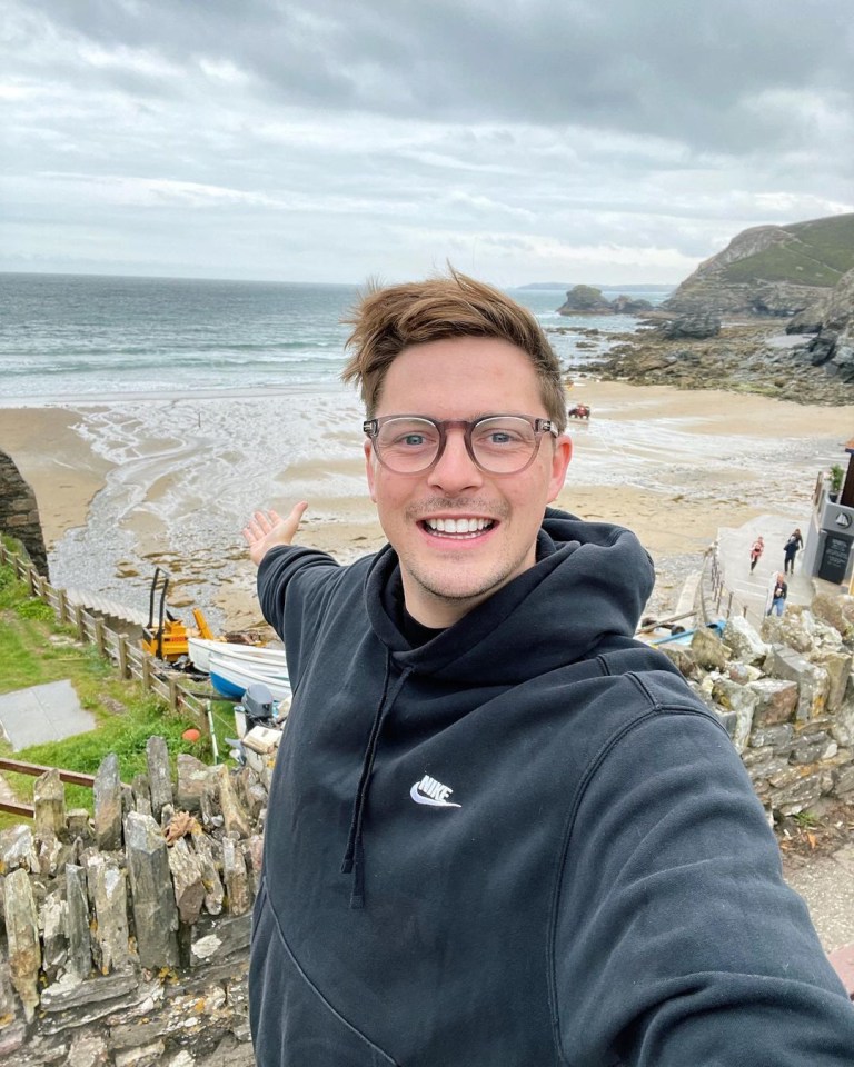 Alex has been in Cornwall for a well-deserved break