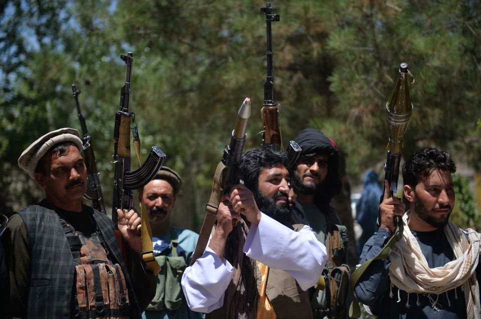 The terror group have displaced millions of Afghans