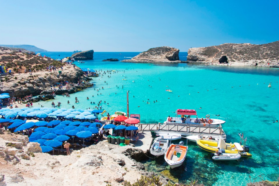 Brits could soon be heading to the Blue Lagoon Camino Island Malta