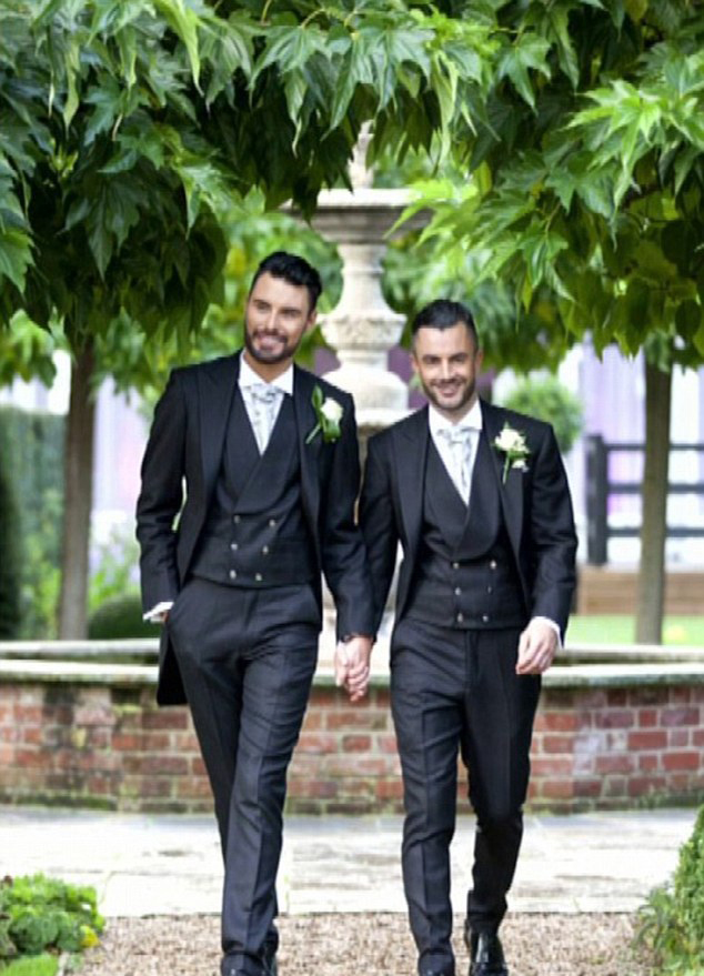 Rylan and former Big Brother contestant Dan met in 2013 and married two years later