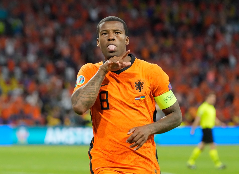 Gini Wijnaldum hopes to lead the Netherlands to a third win against Czech Republic since 2004