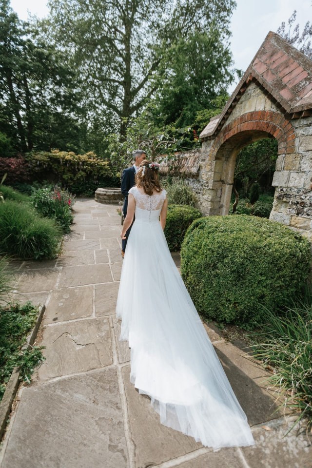 It was the first dress Laura tried on for her 2019 wedding