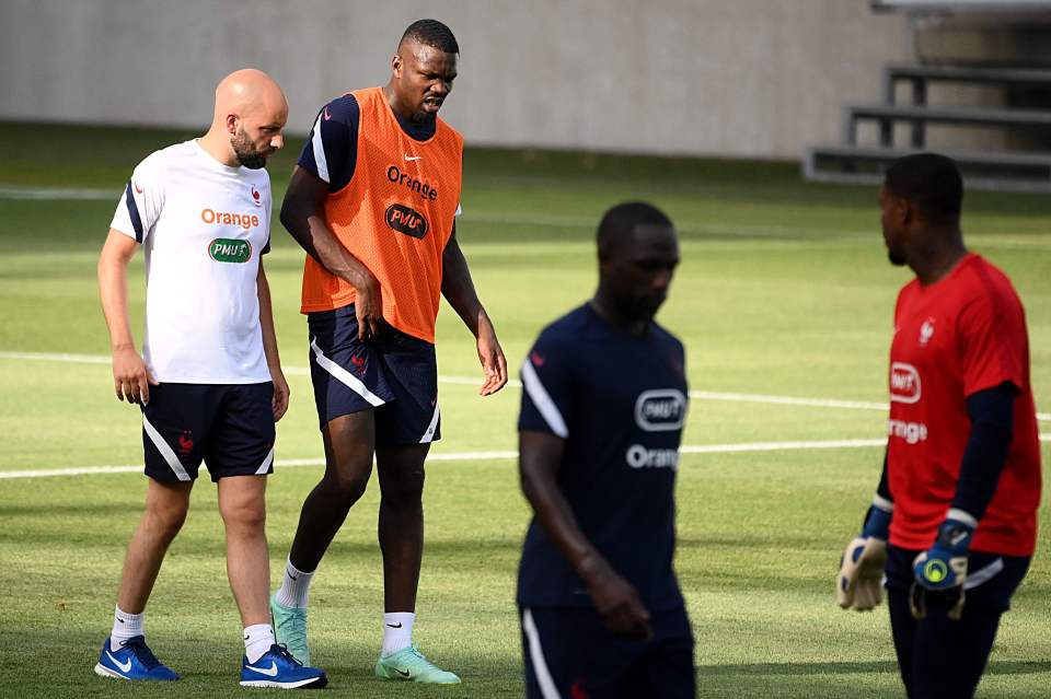 Didier Deschamps will be hoping Thuram and Lemar will be cleared to play on Monday