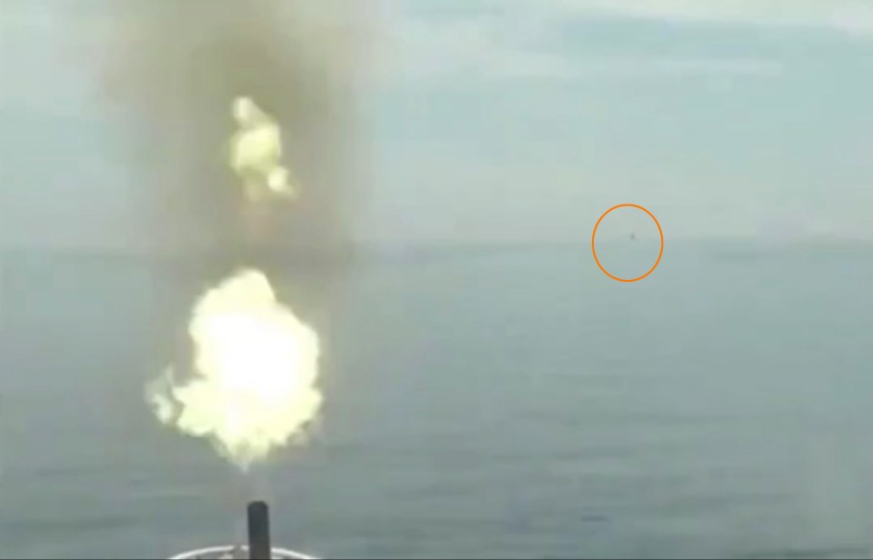 The Russian coast guard fired at HMS Defender after it encroached on Crimean waters