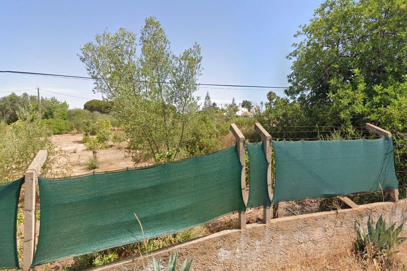 The plot in Portugal where the compound reportedly is located