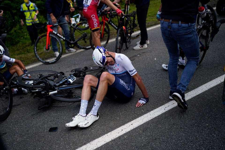 Chris Froome has revealed the agony of his Tour de France crash