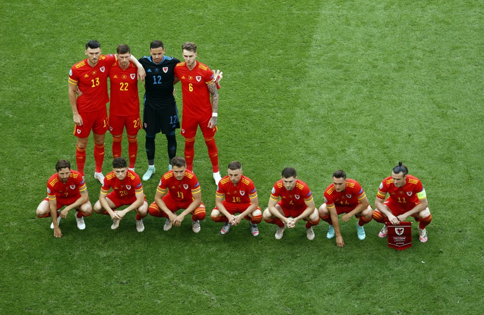 Wales were up to their usual antics in the lopsided pre-match team photo but remained disjointed in attack