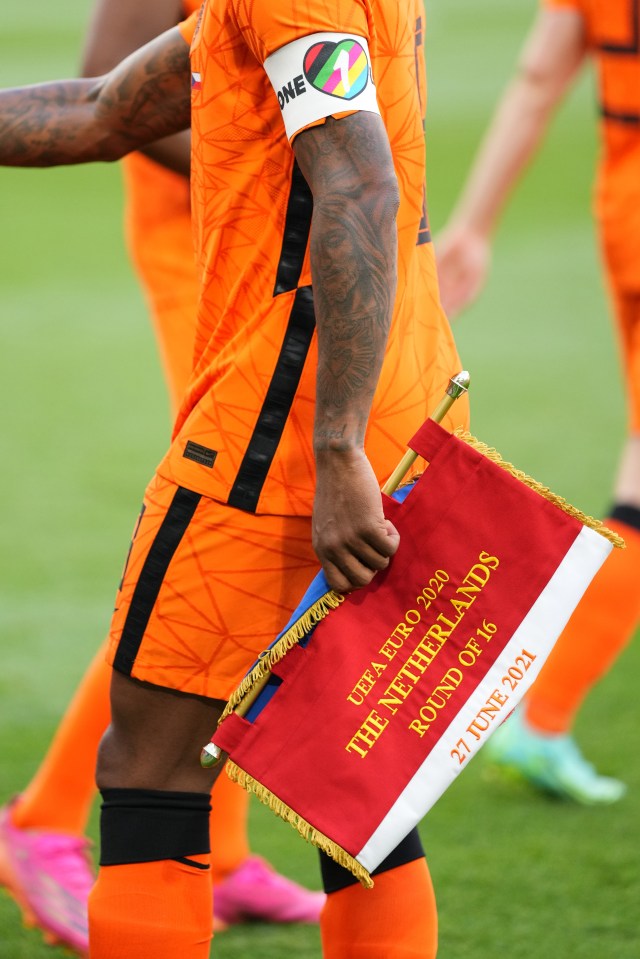 Wijnaldum decided to make his very own stance against homophobia