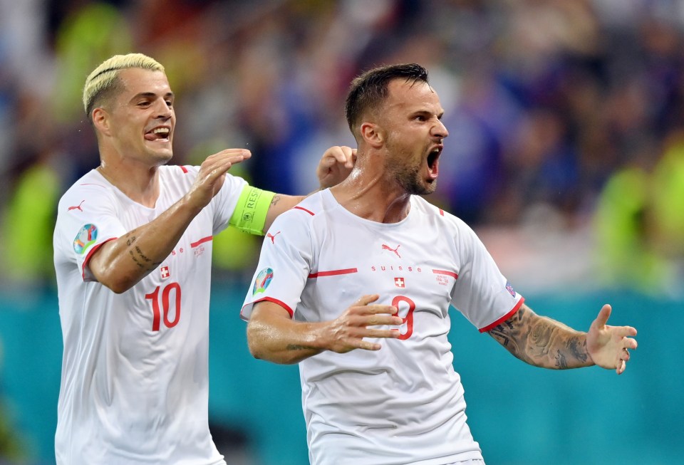 Many ITV Hub viewers missed Haris Seferovic's opening goal