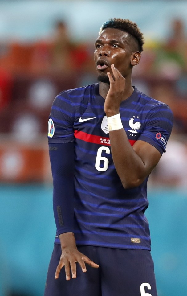 It was Pogba's first goal since scoring in the World Cup final against Croatia in 2018