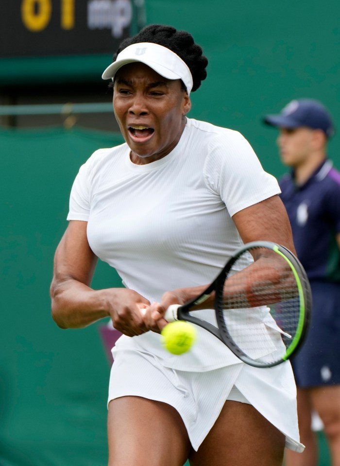 Venus Williams rolled back the years to battle past Romanian Mihaela Buzarnescu