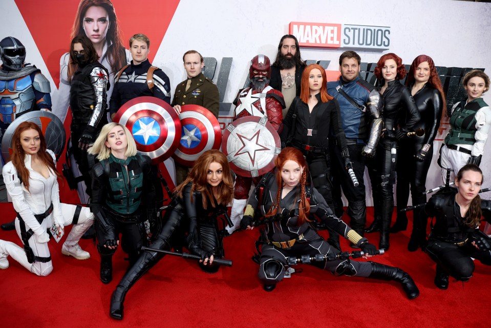 The Black Widow film features a stellar cast