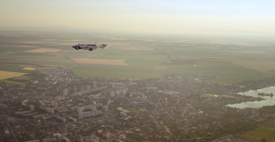 It's predicted flying cars will be in city skies by the end of the decade