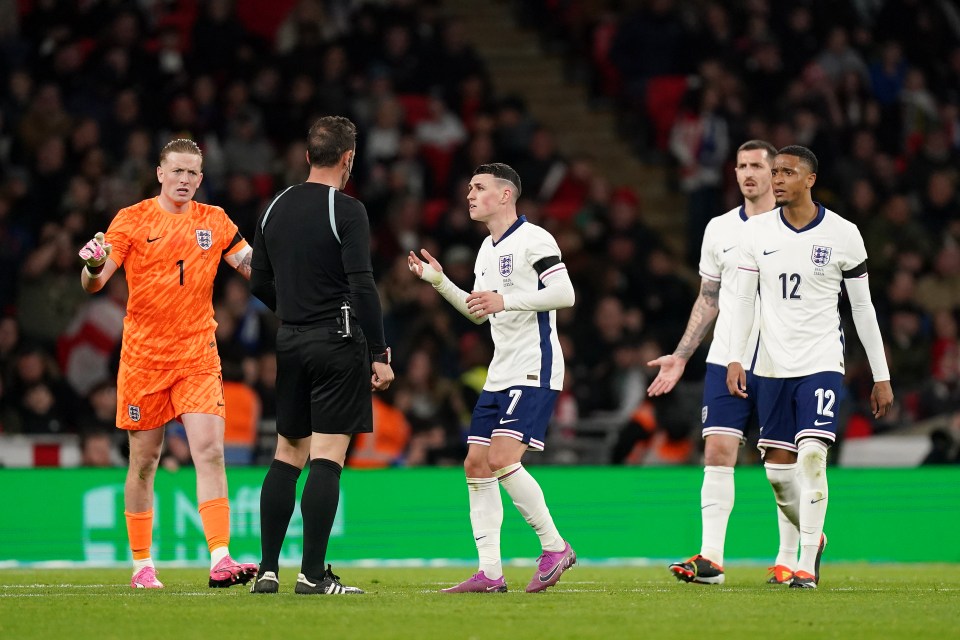  England players - and Jimmy Floyd Hasselbaink - were unhappy with Artur Soares Dias during their friendly with Brazil in March.