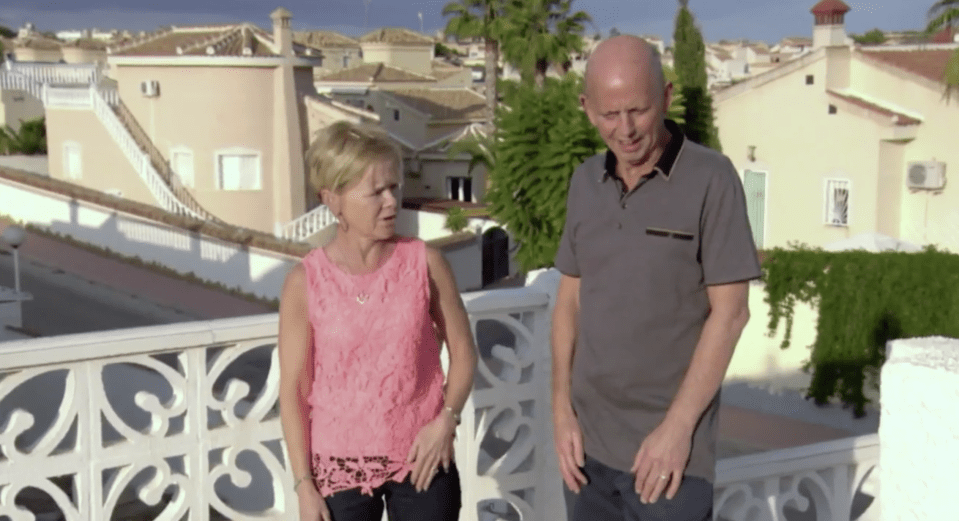 They seemed pleased with the roof terrace