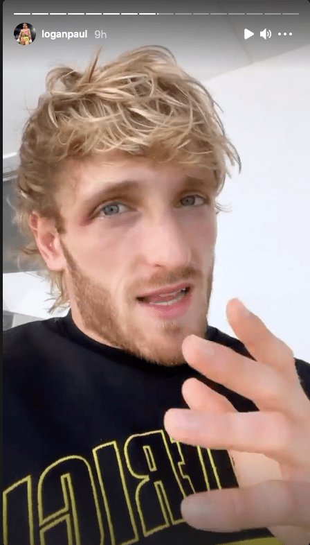 Logan Paul denied claims Floyd Mayweather knocked him out and held him up