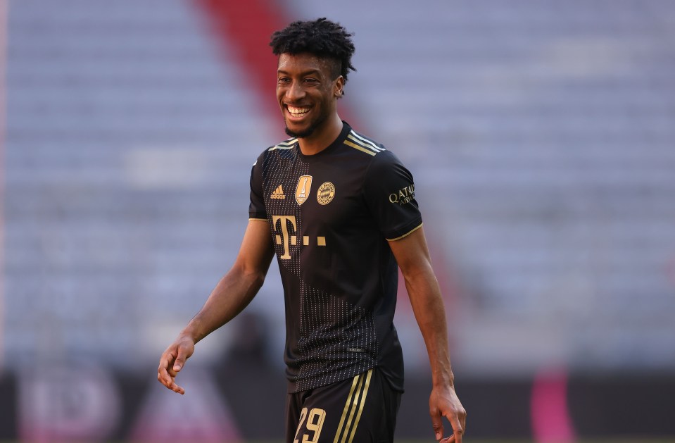 Coman could be set for a move to England if he cannot agree a new contract with Bayern