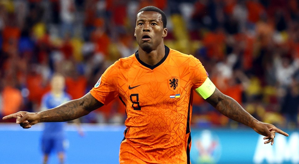 Giroginio Wijnaldum hit Holland's first goal of the Euros - but John Barnes believes Liverpool have plenty of cover in his midfield role