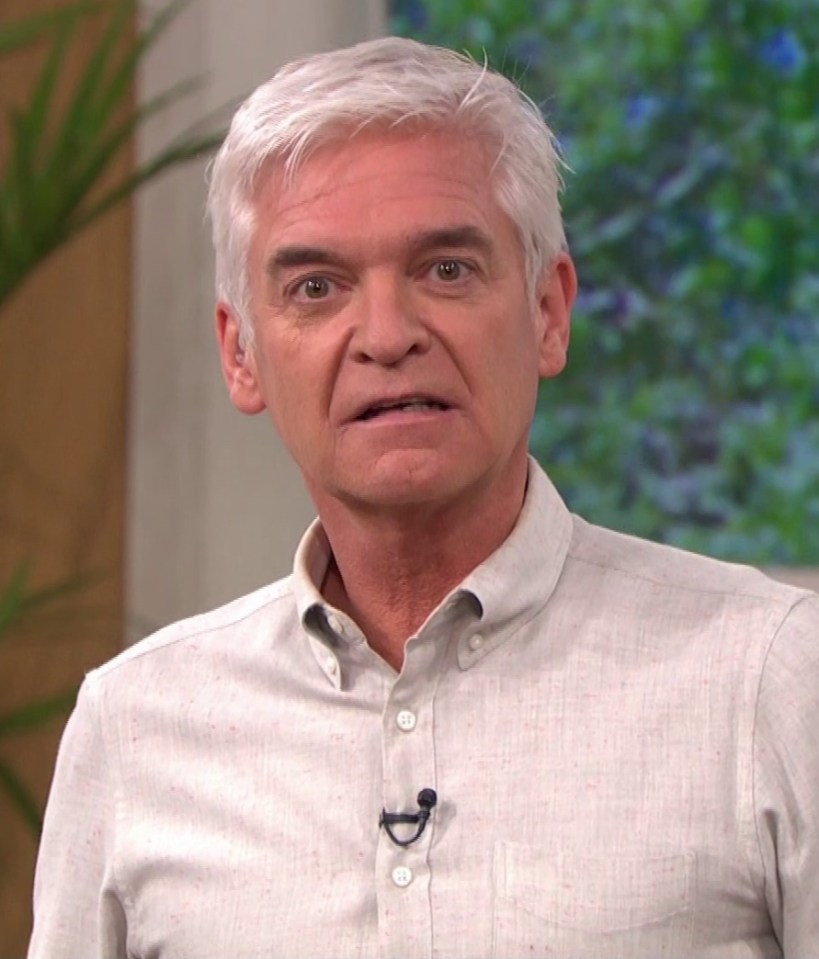 Phillip Schofield seemed unimpressed with today's Spin To Win caller