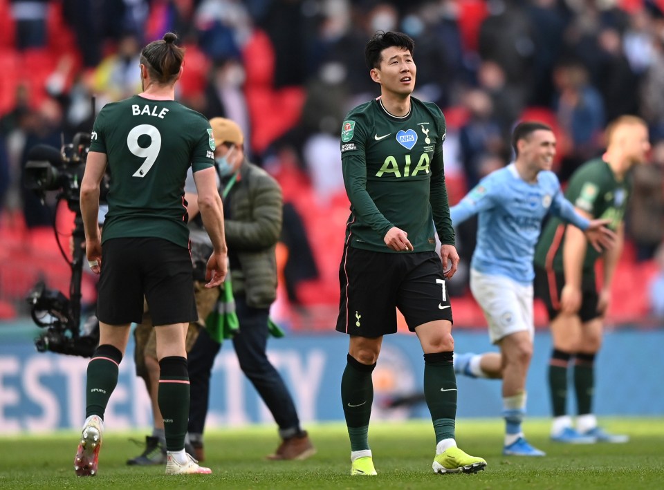 The Special One left Spurs just six days before they faced Manchester City in the Carabao Cup final