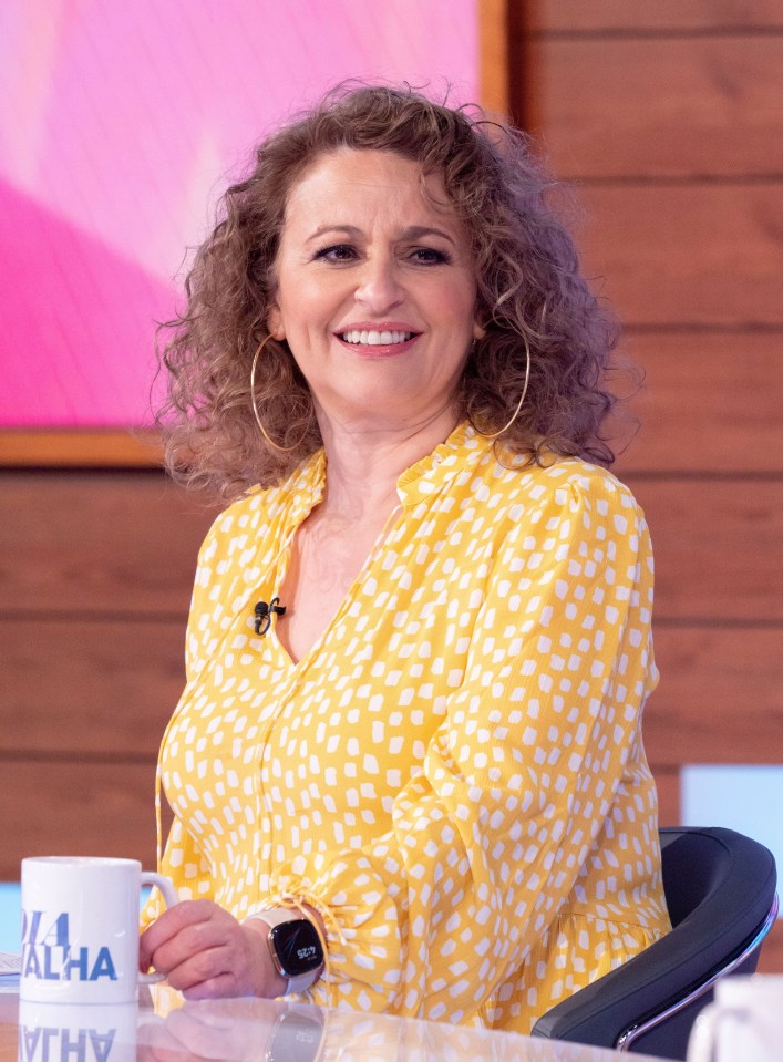 Nadia Sawalha was trolled online today over Stacey's pregnancy