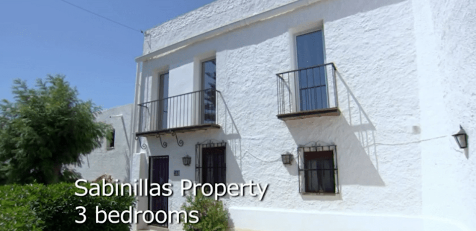 The third property on yesterday’s show was a three bedroom villa